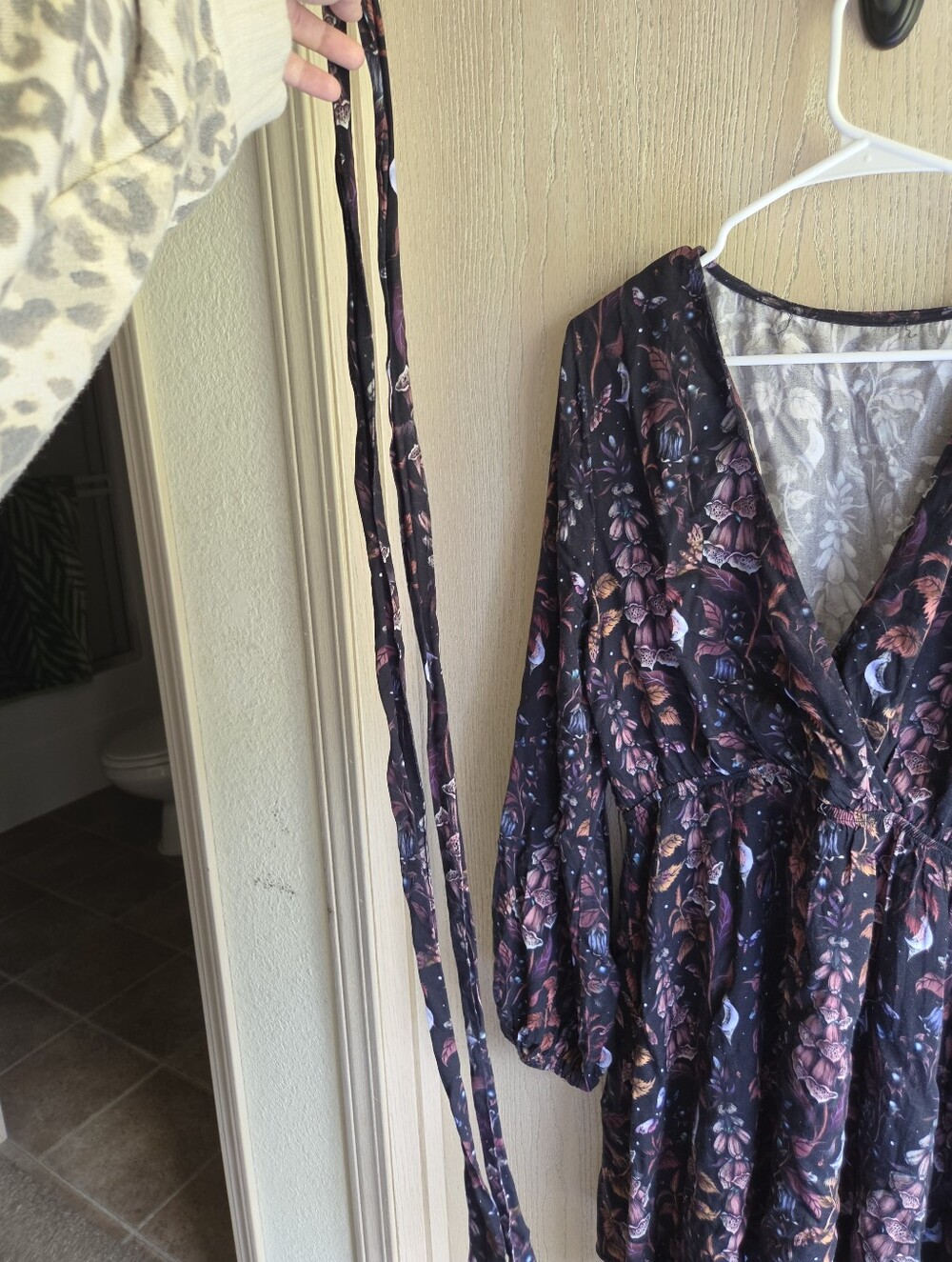 Disturbia Foxglove Mini Wrap Dress - Picture 10 of 13